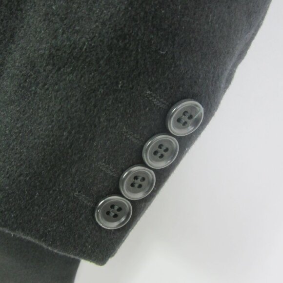 Jack Victor Sport Coat Mens 48L Black Loro Piana Italy 100% Cashmere Blazer - Picture 9 of 15